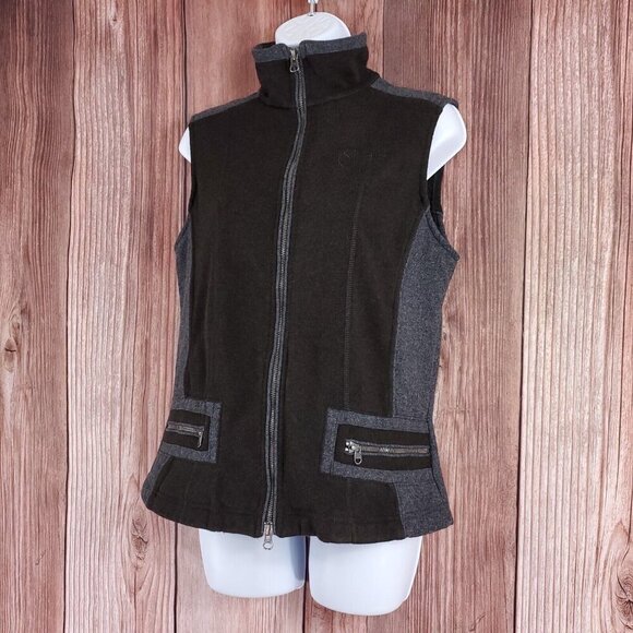 Kuhl Womens Size Medium Skandia Kashmira Vest Squaw Valley Embroidered Full Zip - Picture 2 of 15